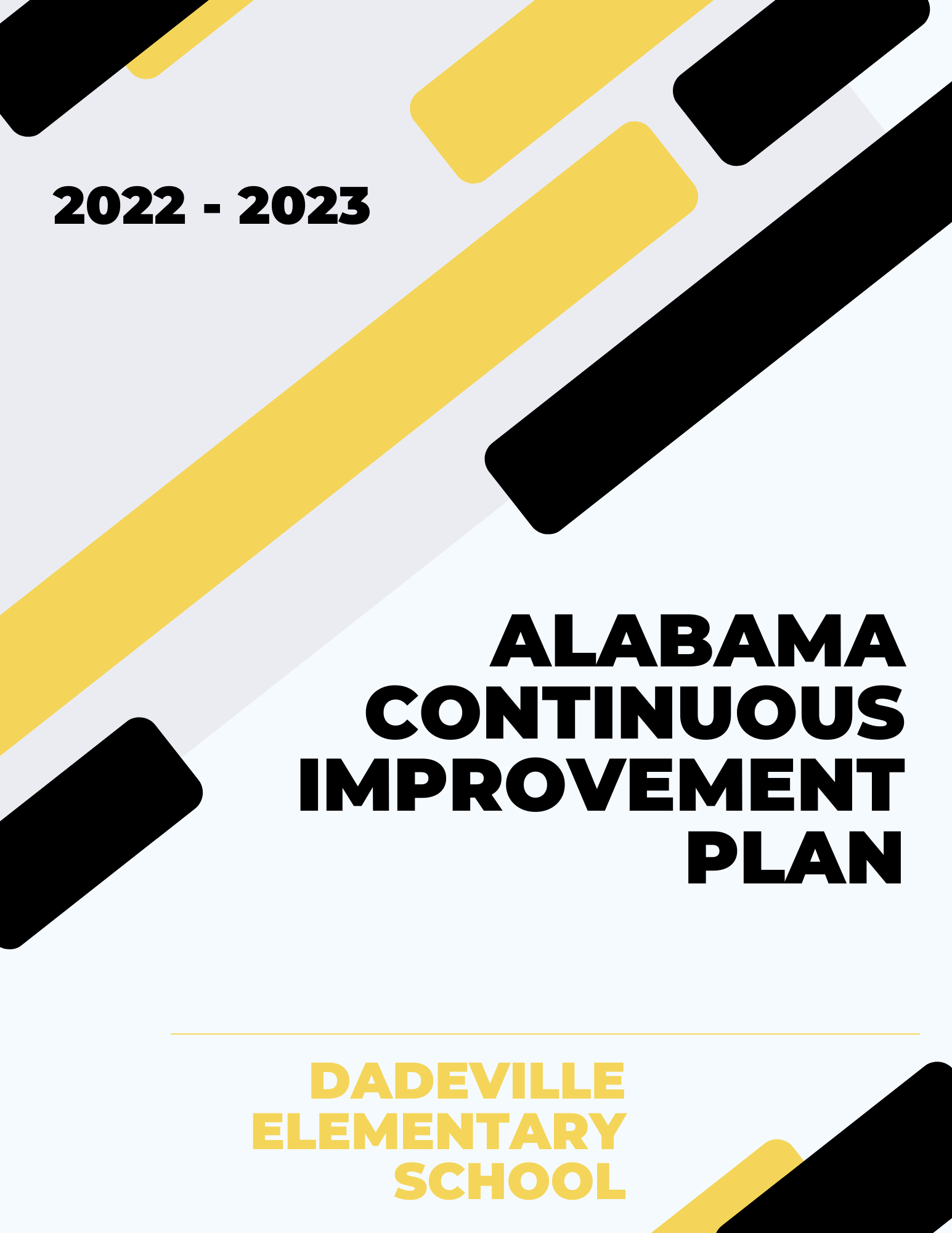  Alabama Continuous Improvement Plan